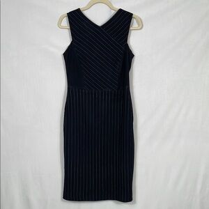 Jason Wu Pinstripe Dress Estimated Size 4 to 6 sleeveless Modest Legnth